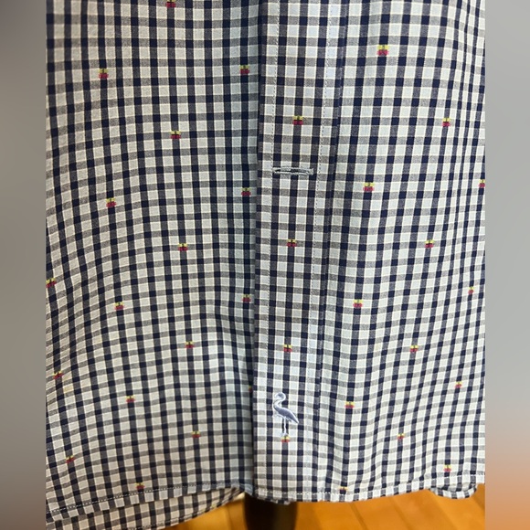 Men’s XL plaid dress shirt with Cherries - Picture 5 of 6